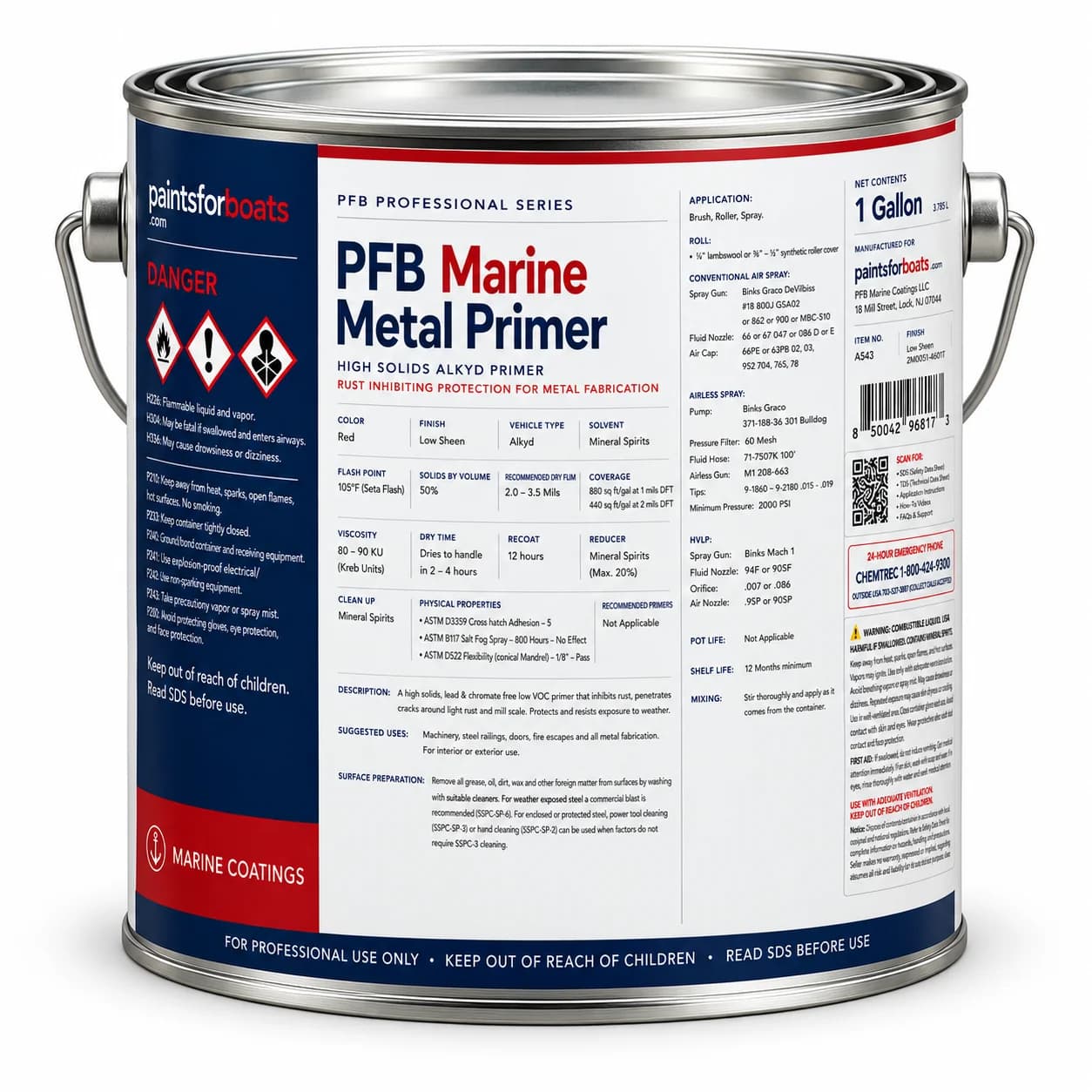 PFB Marine Metal Primer product can